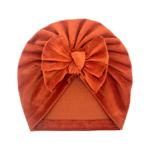 Otqutp Dress Hat for Toddler 0 to 3Years Baby Boys Girls Solid Cap Beanie Bowknot Elastics Turban Sping Summer Hat