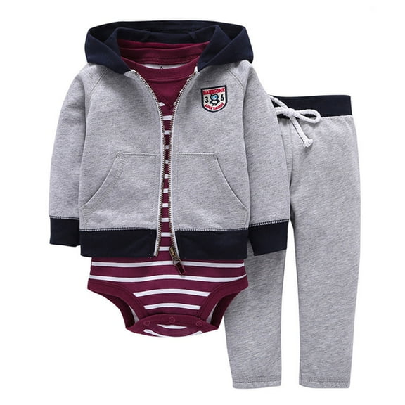 Otqutp Fall Winter Baby Bodysuits for Baby Girls Fall Winter Cotton Animal Coat Jacket Romper Bodysuit Long Sleeve Pants Hooded Clothes Set