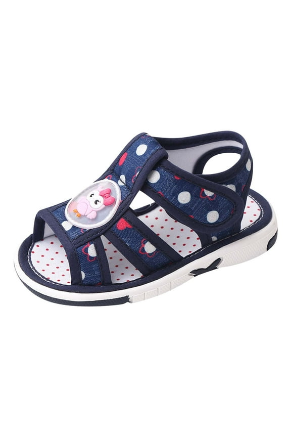 Foam Soft Sandals for Toddler Boys Kids Open Toe Flat Wide Water Shoes Adjusted Strap Boys Non Slip Walking Sandals