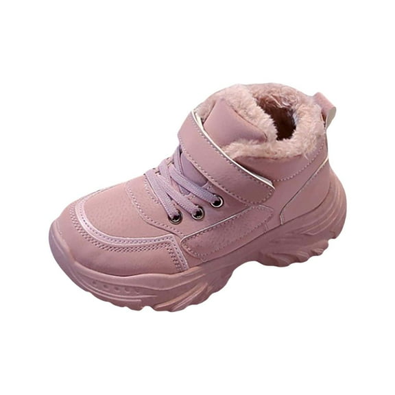 Otqutp Girls and Boys Children's Casual Shoes Mesh Soft Sole Breathable Sports Short Boots Fashion Casual Sports Walking Shoes Running Sneakers(Purple,6-7 Years)