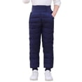 thumbnail image 1 of Otqutp Girls Boys Snow Pants Toddler Kids Thick Winter Warm Pants Quilted Puffer Down Clothes Snowpants Elastic Waist Trouser, 1 of 6
