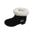 thumbnail image 1 of Otqutp Girls Low Heel Faux Fu𝗿 Lined Snow Booties Anti Slip Cozy Warm Furry Ankle Boots Kids Winter Outdoor Dress Shoes, 1 of 8