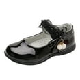 thumbnail image 1 of Otqutp Girls Sneaker Girl Shoes Small Leather Shoes Single Shoes Children Dance Shoes Girls Performance Shoes for 3 to 12 Years, 1 of 6