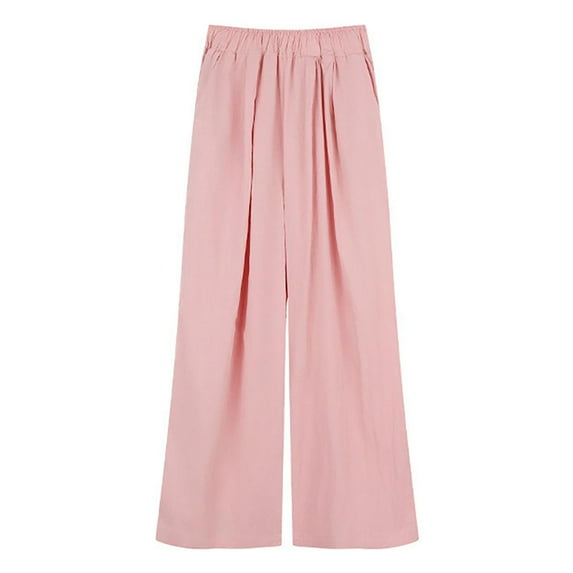 Otqutp Girls Wide Leg Sweatpants Flowing Loose Baggy Pants Cute Track Pants for Teen Straight Leg Activewear Joggers