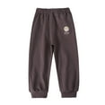 thumbnail image 1 of Otqutp Kids Breathable Joggers Unisex Casual Sports Pants Kid's Cotton Blend Fitness Pants Stretch Leggings Toddler Casual Pants for 6M-5 Years, 1 of 4