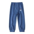 thumbnail image 1 of Otqutp Kids Breathable Joggers Unisex Casual Sports Pants Kid's Cotton Blend Fitness Pants Stretch Leggings Toddler Casual Pants for 6M-5 Years, 1 of 4