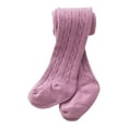 thumbnail image 1 of Otqutp Kids Casual Trousers Toddler Kids Baby Girls Cotton Solid Warm Leggings Pantyhose Stretchy Basic Full Length Pants Socks Pantihose for Winter, 1 of 6