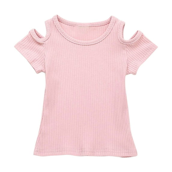 Otqutp Kids Clothes Girls and Toddlers' Short Sleeve Graphic T Shirts,Summer Crewneck Kids Tee Tops Girl Casual Crew Neck Tops