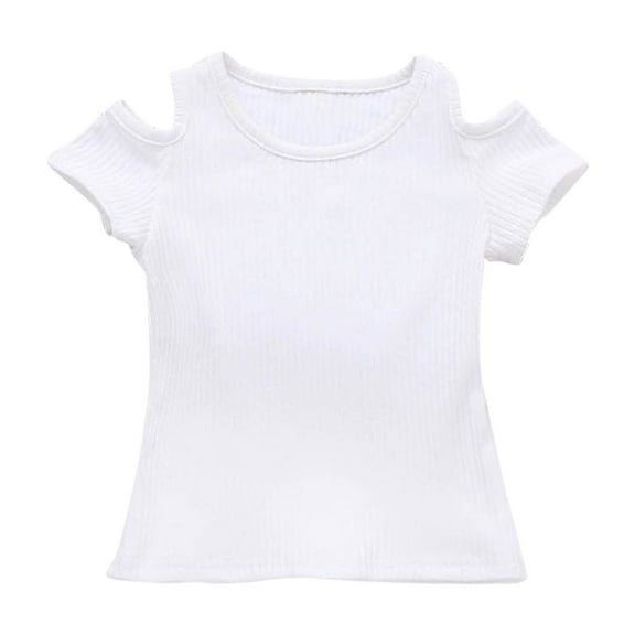 Otqutp Kids Clothes Girls and Toddlers' Short Sleeve Graphic T Shirts，Summer Crewneck Kids Tee Tops Girl Casual Crew Neck Tops