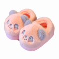 thumbnail image 1 of Otqutp Kids Cute Panda Plush House Slippers Toddlers Fuzzy Warm Indoor Slippers Winter Cartoon Non-slip Slide Slippers for Boys Girls, 1 of 5