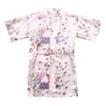 thumbnail image 1 of Otqutp Kids Girls Solid Silk Satin Underwear Flower Girl 𝗕𝗮𝘁𝗵𝗿𝗼𝗯𝗲s for 1-9 Years Spa Birthday Gifts Bridal Lingerie Sleepwear Soft 𝗕𝗮𝘁𝗵𝗿𝗼𝗯𝗲(c-Pink,4-5 Years), 1 of 4