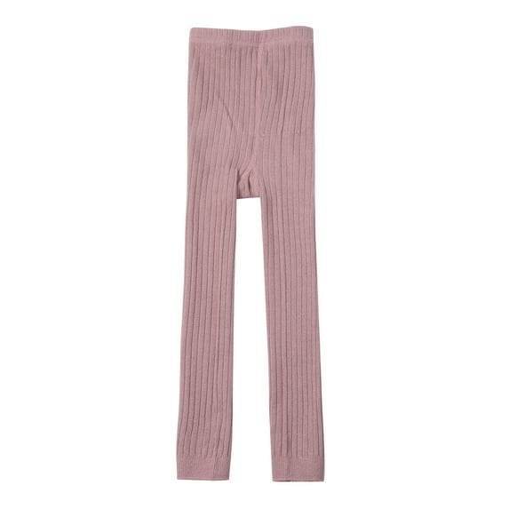 Otqutp Kids Quick Drying Joggers Girls Pants Toddler Autumn Knit Bottoms Warm Stretch Nine Minute Bottoms Stretch Leggings Toddler Casual Pants