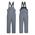 thumbnail image 1 of Otqutp Kids Snow Bibs Girls Boys Waterproof Insulated Winter Ski Bib Overalls Toddler Adjustable Straps Winter Ski Jumpsuit, 1 of 2