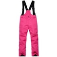 thumbnail image 1 of Otqutp Kids Snow Pants Girls Boys Snow Bibs Teen Insulated Waterproof Snowboard Pant Winter Adjustable Suspenders Overalls, 1 of 3