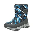 thumbnail image 1 of Otqutp Kids' Tie Dye Snow Boots Insulated Waterproof Faux Fu𝗿 Lined Warm Anti-Slip Winter Shoes for Boys Girls Outdoor, 1 of 9