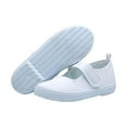 thumbnail image 1 of Otqutp Kids Walking Shoes Unisex Toddler Baby Boy Girl Shoes Flat Shoes Bao Head One Foot Off Girl Canvas Shoes Baby Soft Sole Casual Shoes, 1 of 7