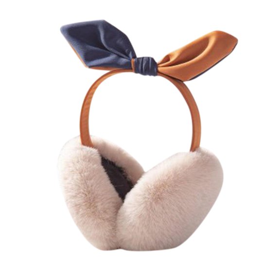 Otqutp Ladies Lightweight Earmuffs Winter Warm Earmuffs Cute Earmuffs Winter Earmuffs Plush Earmuffs Frostproof Folding Earmuffs for Women Outdoor Activities(A,One Size)