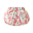 thumbnail image 1 of Otqutp Little Girls Floral Print Bubble Shorts Kids Toddler Elastic High Waisted Summer Comfortable Casual Active Shorts, 1 of 8