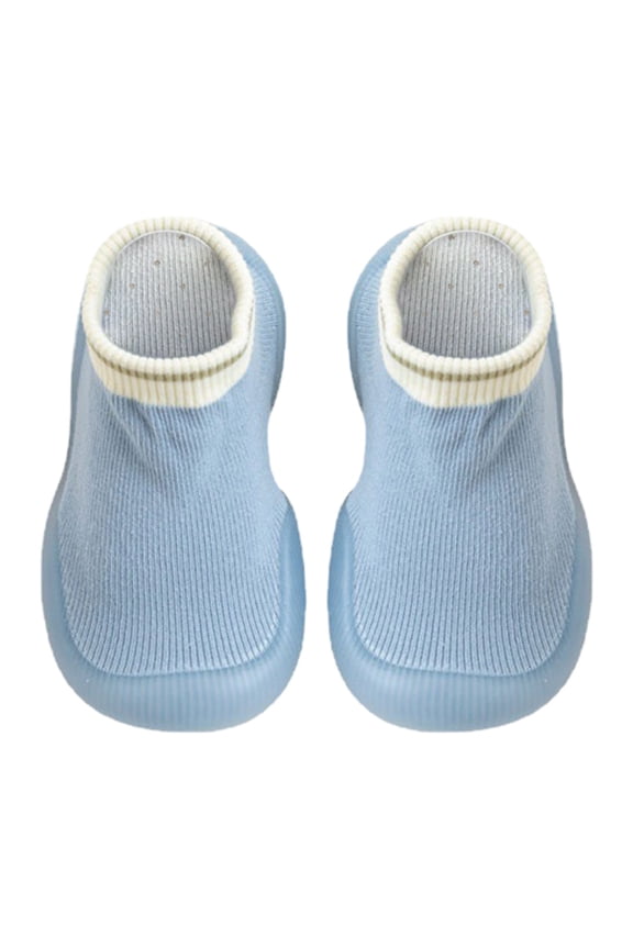 Little Kid Autumn Shoes Baby Girls Boys Indoor Toddlers Breathable Walking Shoes Warm Elastic Sock Shoes Outdoor Sneakers for 0 to 4 Years