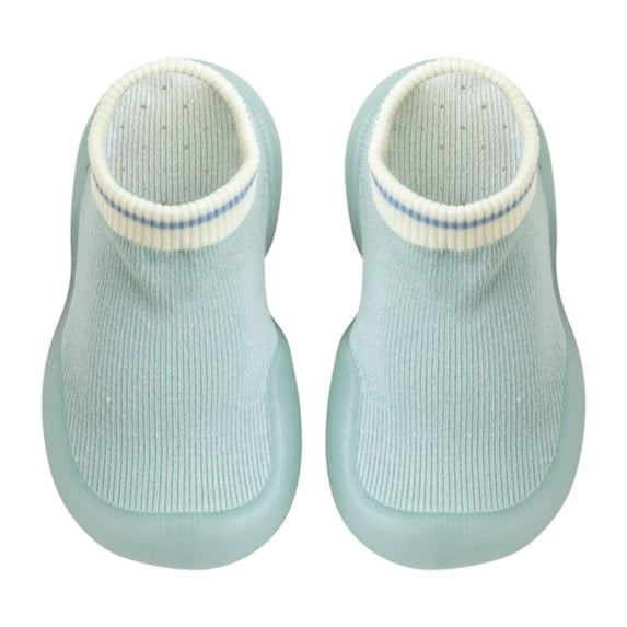 Otqutp Little Kid Autumn Shoes Baby Girls Boys Indoor Toddlers Breathable Walking Shoes Warm Elastic Sock Shoes Outdoor Sneakers for 0 to 4 Years