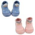 thumbnail image 1 of Otqutp Little Kid Breathable Shoes Toddler Baby Girls Boys Sock Shoe Elastic Indoor Slipper First Cartoon Cats Soft Sole Rubber Shoes, 1 of 9