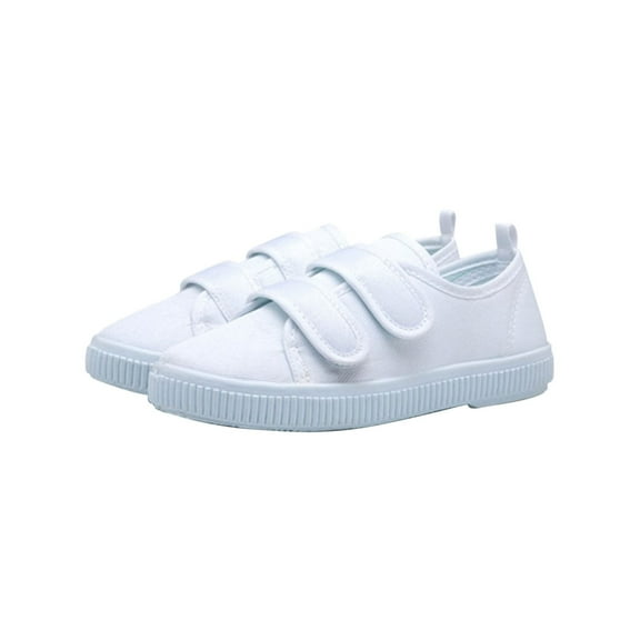Otqutp Little Kid Casual Sneakers Toddler Boys Girls Shoes Flat Shoes Bao Head One Foot Off Girl Canvas Shoes Baby Soft Sole Casual Shoes