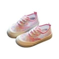 thumbnail image 1 of Otqutp Little Kid Fashion Shoes&nbsp;Children Girls' Casual Shoes Children Board Shoes Canvas Shoes Girls' Mesh Casual Breathable Shoes, 1 of 8