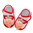 thumbnail image 1 of Otqutp Little Kid First Walking Sneakers Boys Girls Sandal Toddler Breathable Cartoon Mesh The Floor Shoes Barefoot Sandal Non Slip Shoes, 1 of 4