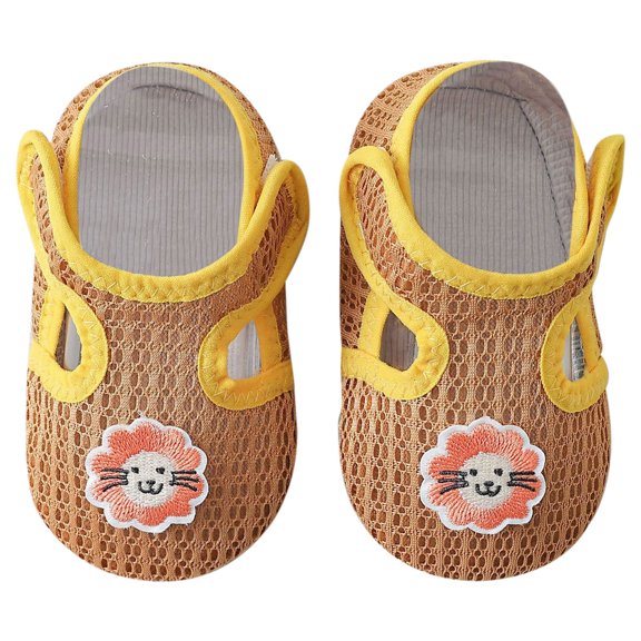 Otqutp Little Kid Lightweight Shoes Baby Walking Shoes Cartoon Soft Sole Anti Slip Socks Baby Floor Shoes Baby Walking Socks