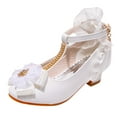 thumbnail image 1 of Otqutp Little Kid Lightweight Shoes&nbsp;Children Shoes Princess Single Shoes Stage Fashion Shoes Girls Walk Show Performance Shoes, 1 of 5