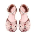 thumbnail image 1 of Otqutp Little Kid Round Toe Sneakers Girl Princess Sandals Baotou Soft Sole Non Slip Shoes Bow Shoes Fashion Casual Shoes 3 to 11 Years, 1 of 7