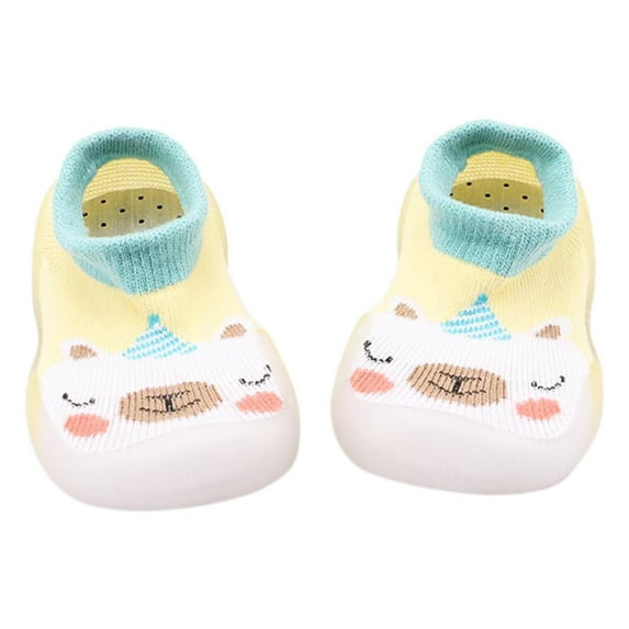 Otqutp Little Kid Sports Shoes Children Kids Baby Girls Boys Breathable Socks Shoes Floor Shoes Indoor Outdoor Sneakers for 0 to 4Years