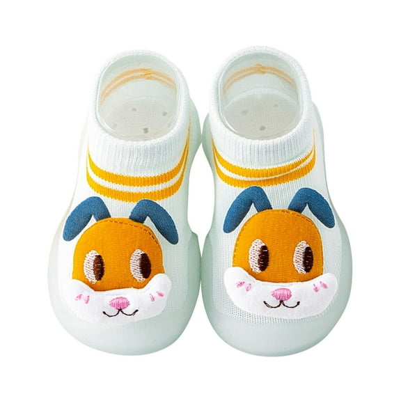 Otqutp Little Kid Sports Shoes Toddler Kids Baby Boys Girls Indoor Baby Floor Summer Shoes First Walking Shoes Antislip Shoes Solid Soft Soles Shoes