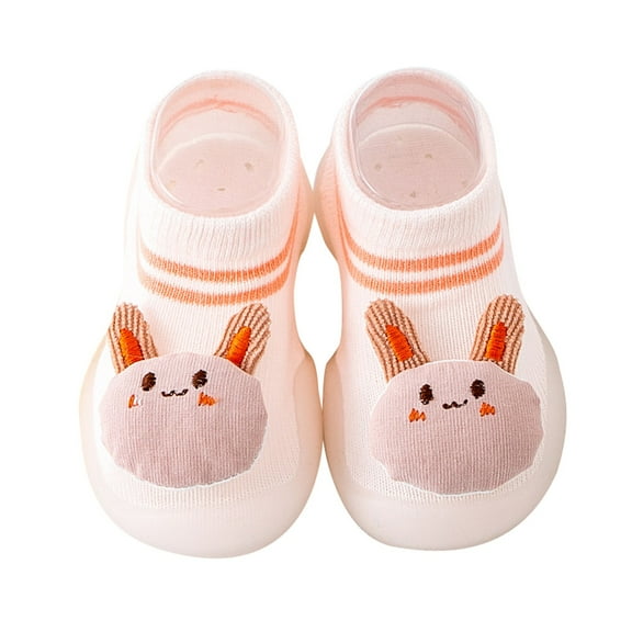 Otqutp Little Kid Sports Shoes Toddler Kids Baby Boys Girls Indoor Baby Floor Summer Shoes First Walking Shoes Antislip Shoes Solid Soft Soles Shoes