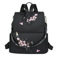 thumbnail image 1 of Otqutp Mini Backpack for Women,Small Backpack Purse for Travel Work Cute Backpack Daypack with Multiple Pocket Mini Bag for Daily College (Black,One Size), 1 of 1