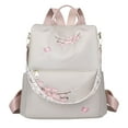 thumbnail image 1 of Otqutp Mini Backpack for Women,Small Backpack Purse for Travel Work Cute Backpack Daypack with Multiple Pocket Mini Bag for Daily College (White,One Size), 1 of 1