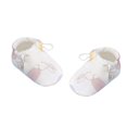 thumbnail image 1 of Otqutp Newborn Baby Sock Booties Cotton Color Block Elastic Cuff Shoes Non Slip Sole Indoor Pre Walker Footwear for Boys Girls, 1 of 4