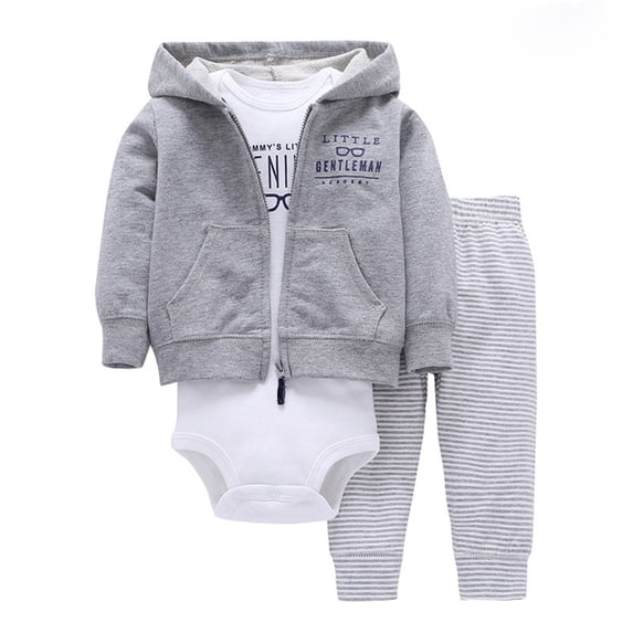 Otqutp O Neck Sweatshirt for Toddler Baby Girls Fall Winter Cotton Animal Coat Jacket Romper Bodysuit Short Sleeve Pants Hooded Clothes Set(D,18-24 Months)