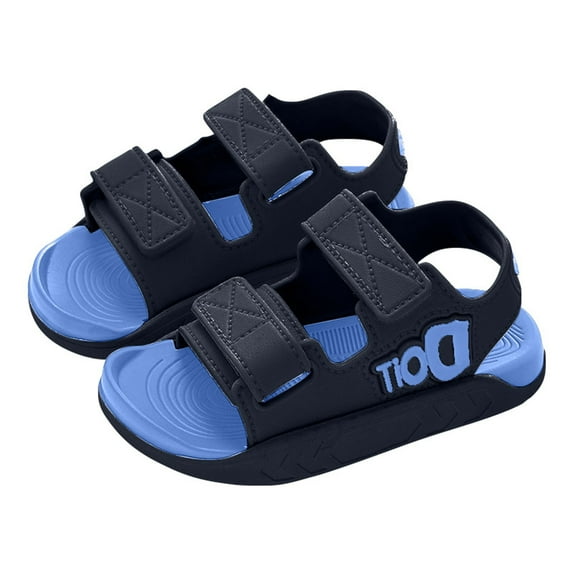 Otqutp Party Shoes for Baby Girls Children's Cute Soild Indoor Casual Sandals for Girls and Boys 2 to 11 Years Breathable Non Slip Sandals