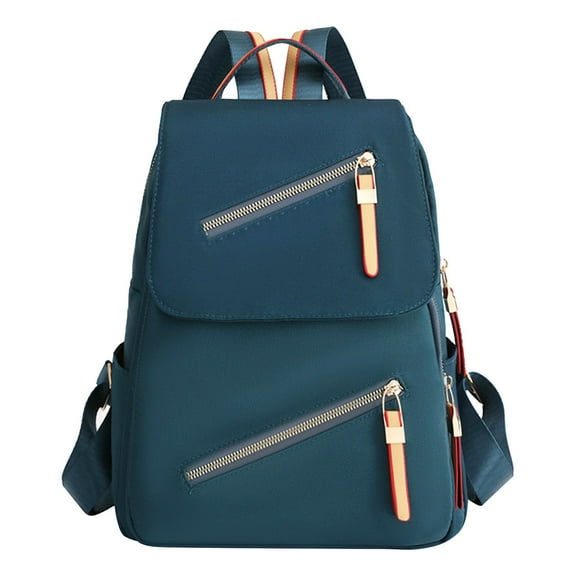 Otqutp Purse for Women Backpacks Fashion PU Leather Bag Handbags and Shoulder Bags Travel Backpack for Casual Traveling Hiking(Blue,One Size)