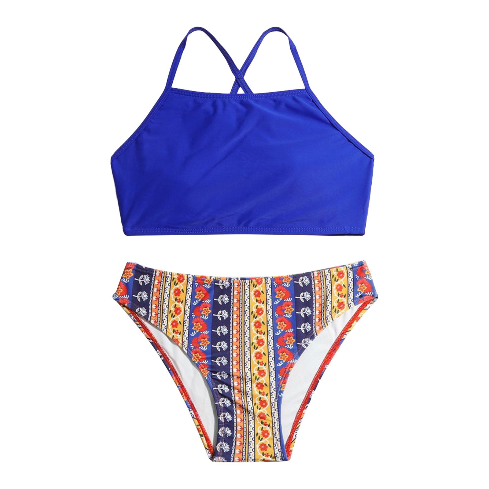 Otqutp Quick Drying Swimsuit for Kids Girl's Bikini Set Swimsuits