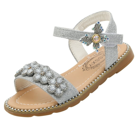 Otqutp Running Shoes for Summer Toddler Kids Baby Girls Shoes Princess Shoes Casual Shoes Butterfly Sandals for 1 to 11 Years