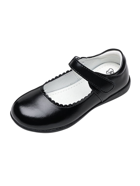 Running Shoes for Toddler Children Shoes Student Shoes Single Soes Children Performance Princess Doudou Small Leather Shoes