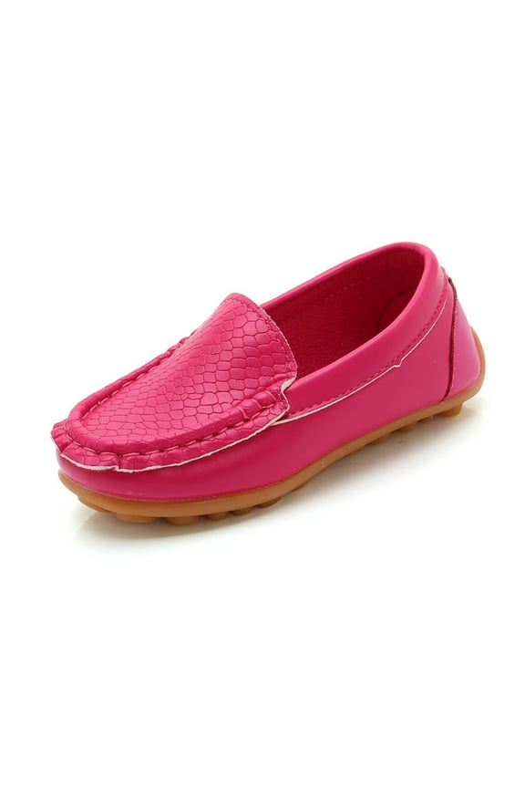 Sneaker for Children Toddler Little Kid Boys Girls Soft Slip On Loafers Dress Flat Shoes Boat Shoes Casual Shoes for 1 to 12 Years
