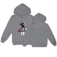 thumbnail image 1 of Otqutp Sport Blouse for Baby Cute Pattern Printed Children Hoodie Primary School Students Spring and Autumn Casual Thin Hoodie for Party Birthday School(Grey,9-10 Years), 1 of 3
