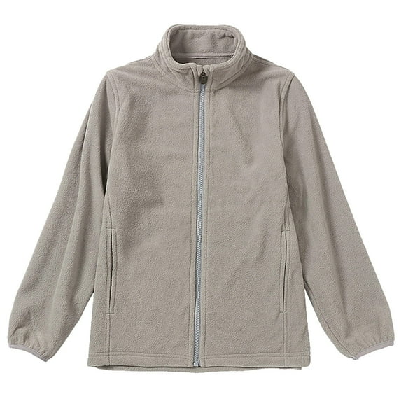 Otqutp Student Hardshell Jacket Inner Bladder Boys and Girls School Three In One Cardigan Warm Spring and Autumn Winter Children's Coat(Grey,9-10 Years)