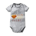 thumbnail image 1 of Otqutp Summer Clothing for Toddler Summer Boys Girls Sleeveless Solid Color Romper Comfortable Home Wear Outfits With Zipper, 1 of 3