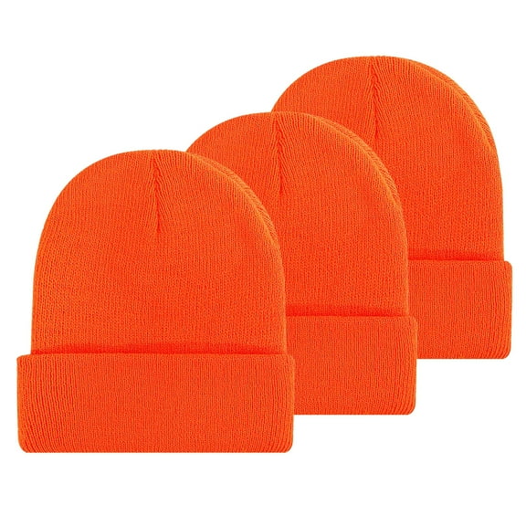 Otqutp Sun Headwear for Beanie Hat for Men Women Thick Knit Winter Warm Hat Soft Beanie Cap Unisex Slouchy Ski Watch Cap for Outdoor Cold Weather(J,One Size)