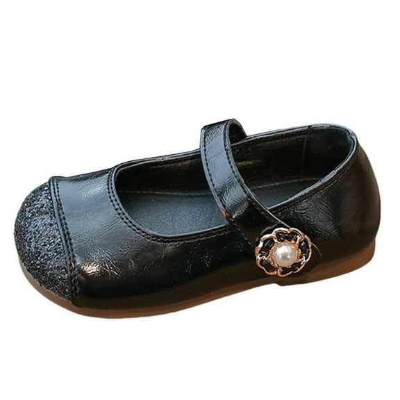 Otqutp Swim Shoes for Toddler Girls Small Leather Shoes Baby Shoes 1 To 3 Years Old Spring and Autumn Girls Sandals