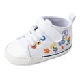 thumbnail image 1 of Otqutp Tennis Shoes for Toddler Canvas Shoes Baby Boys Girls Shoes Baby Shoes Non Slip Party School Shoes Casual Lace Up Shoes, 1 of 4